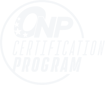 ONP Certification Program badge, ONP